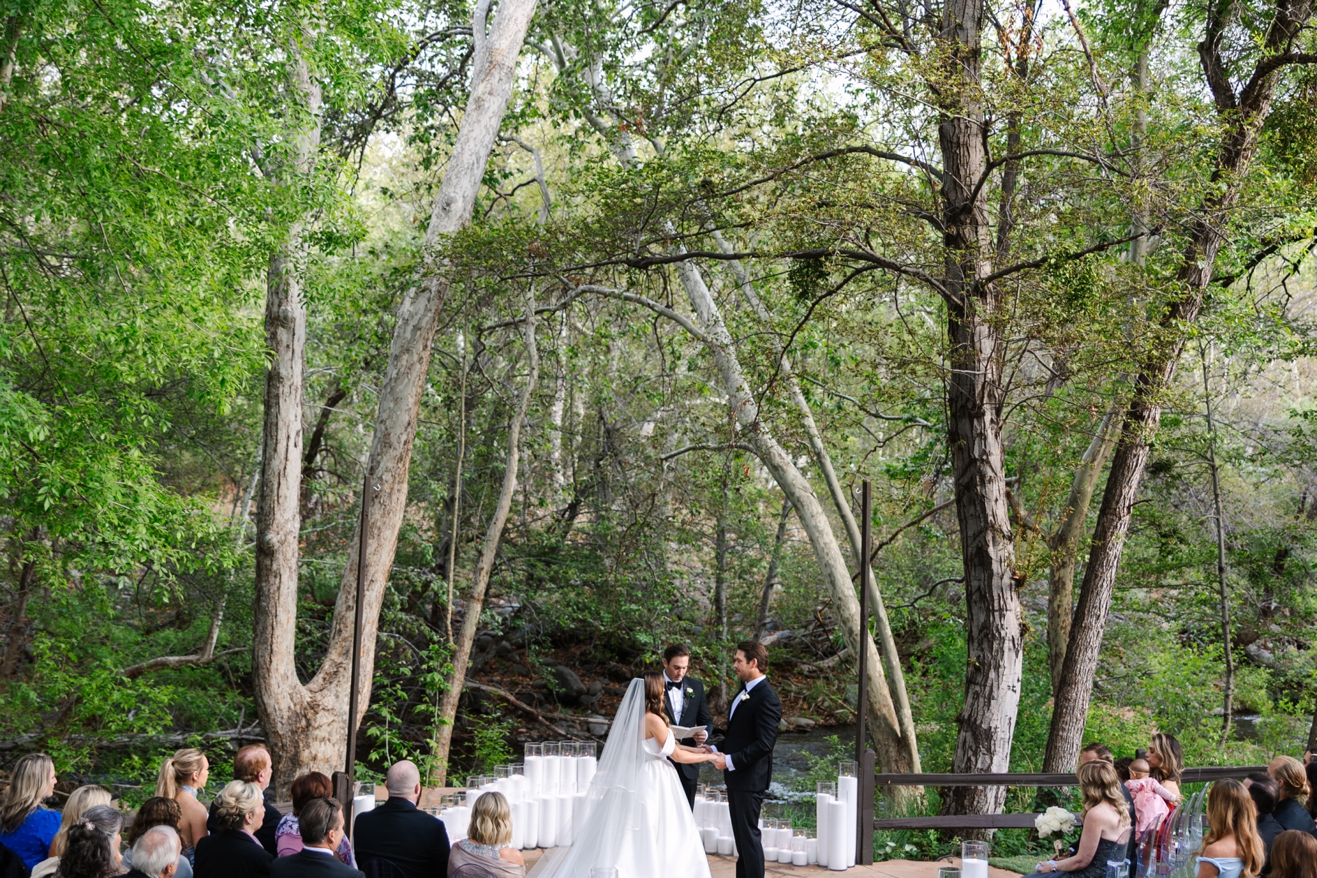 Cottageside Lawn Wedding Ceremony