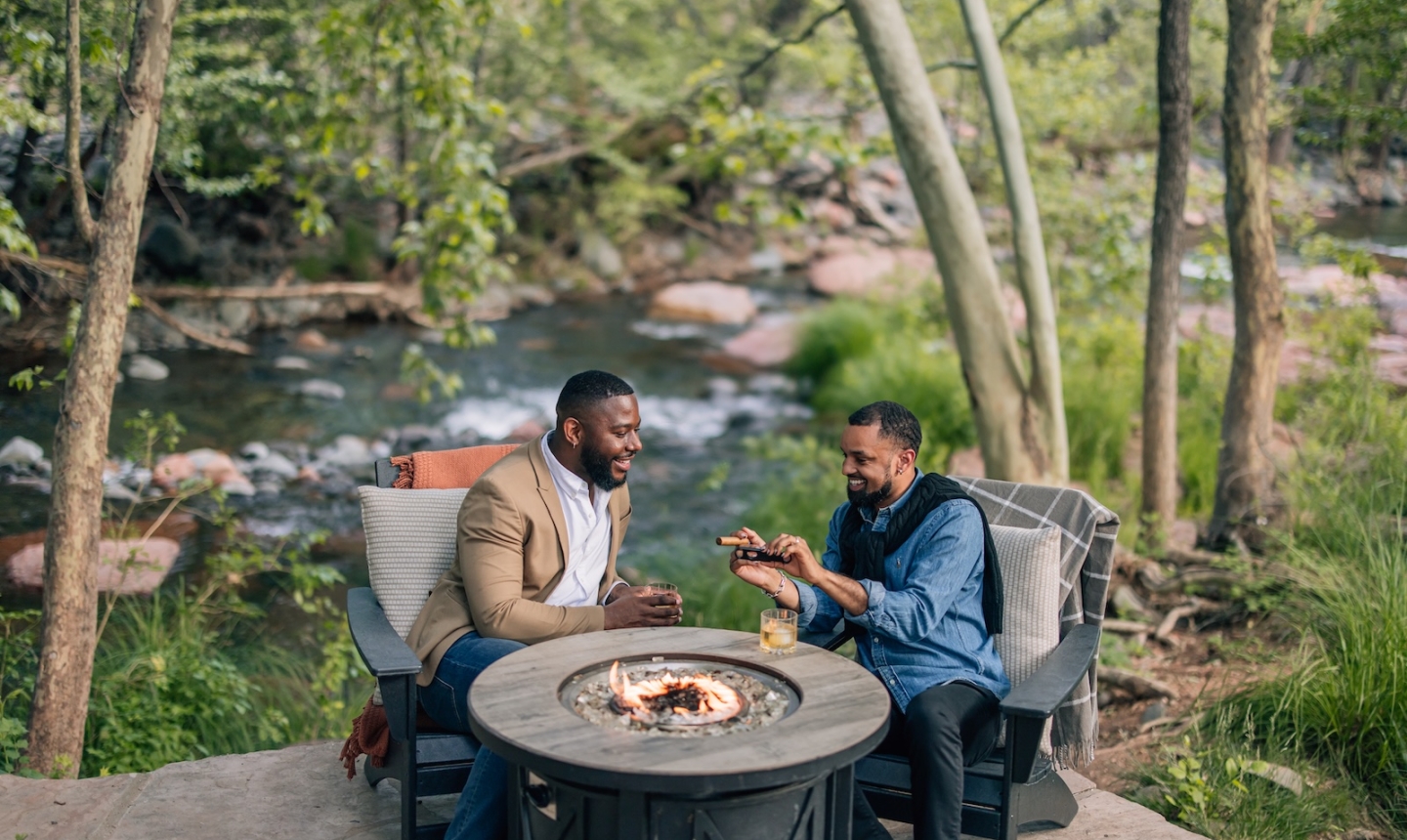 L'Auberge Creekside Firepit