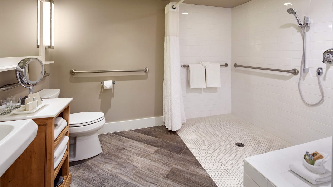 Lodge Deluxe Room Ada Bathroom