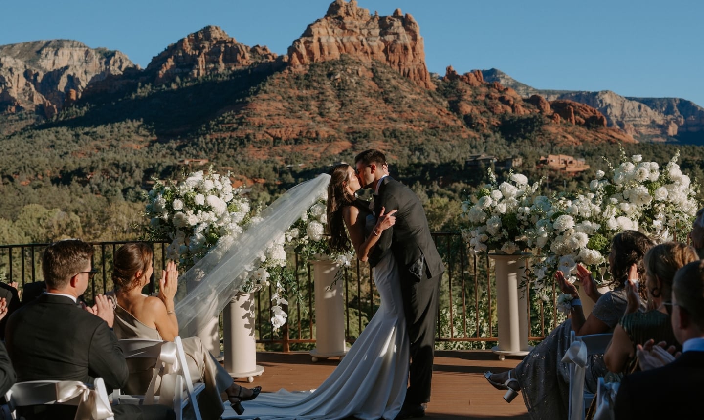 Vista Overlook Wedding Ceremony