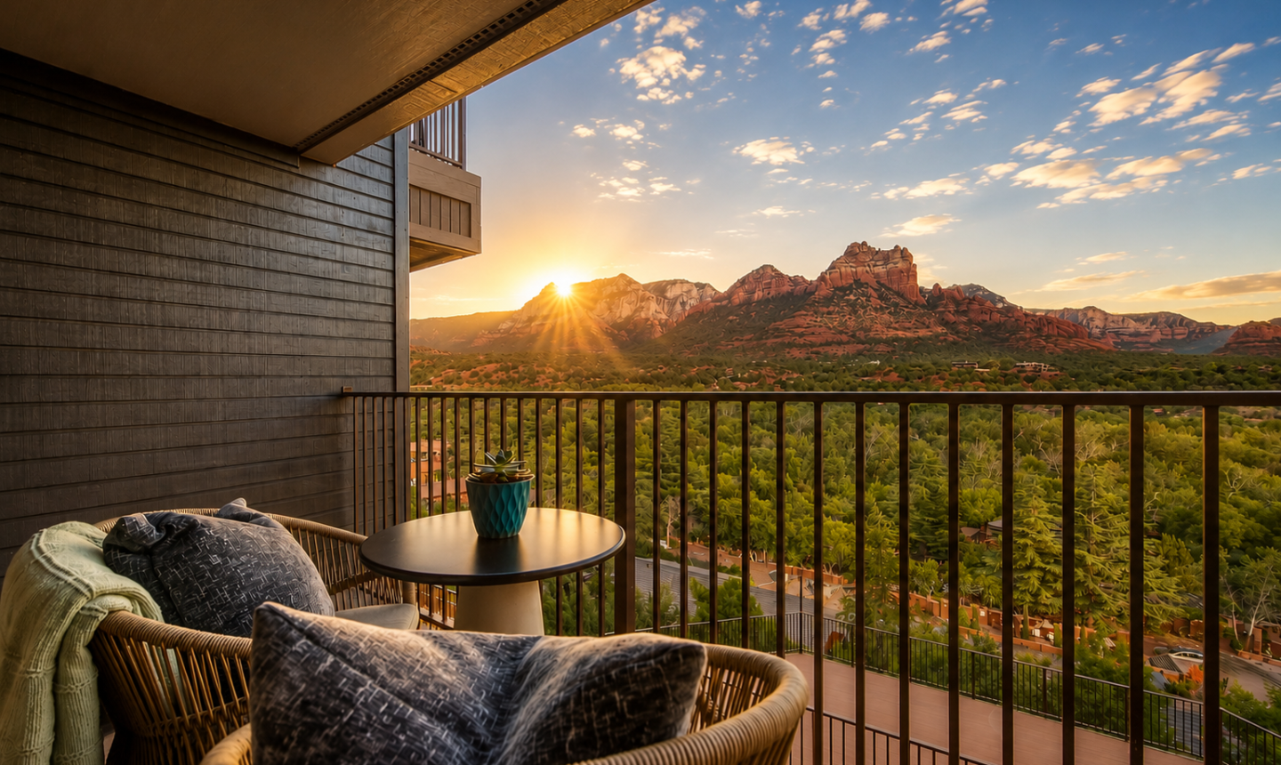 Cliffs Balcony Sunrise